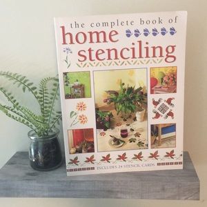 Stenciling book